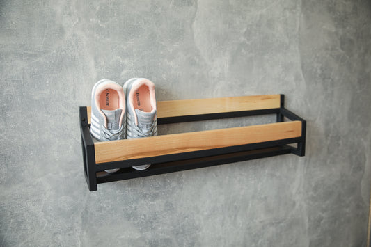 Wall mounted shoe rack 70x13x20 cm - "FootFix"