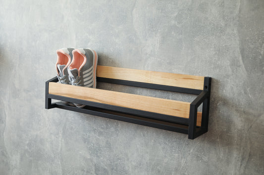 Wall mounted shoe rack 60x13x20 cm - "FootFix"