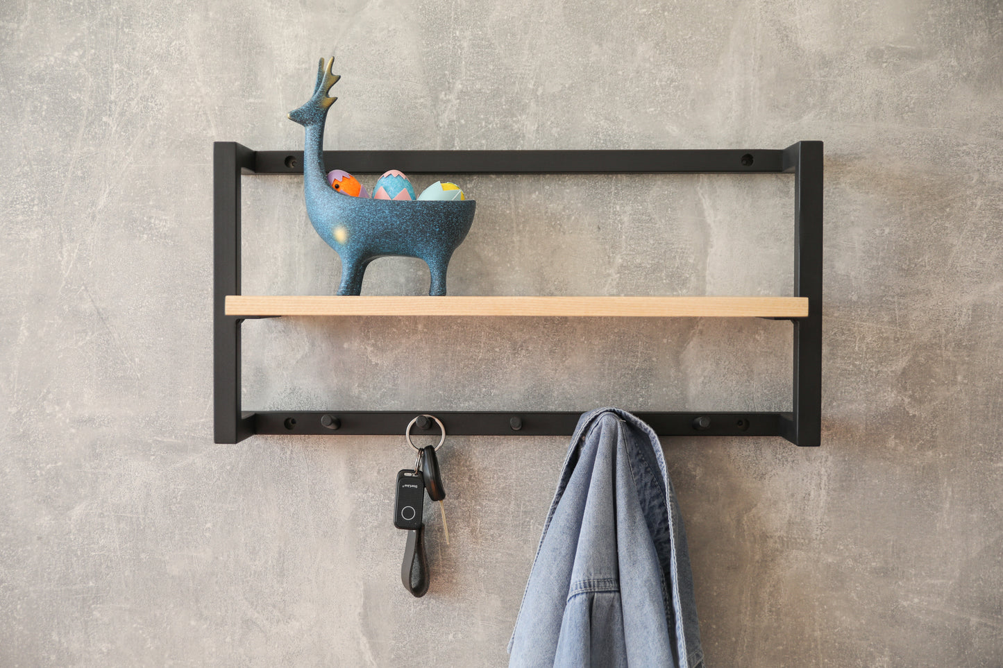 Hallway shelf holder 60x15x25 cm - "Welcome Shelf"