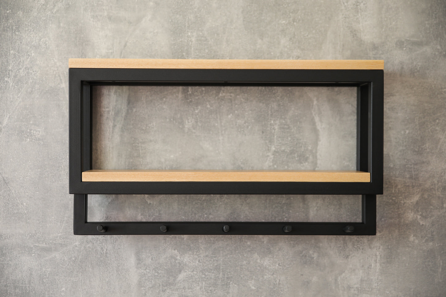 Wall shelf with hooks 50x28.5x10 cm - "Like Style" (Copy)