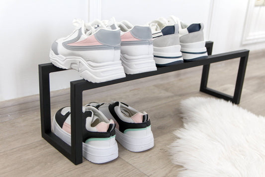 Metal Shelf For Storing Shoes