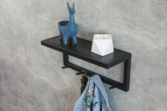 Metal entryway shelf 50x15x17 cm - "Elite"