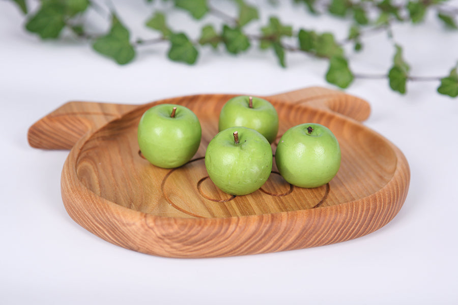 Wooden children's plate "Boar"