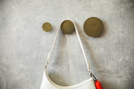 Metal round hooks, entryway wall decor hangers