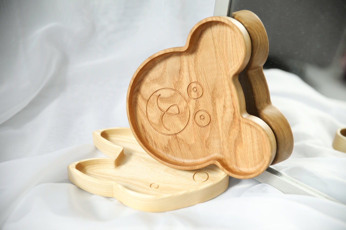 Wooden children's plate "Bear"