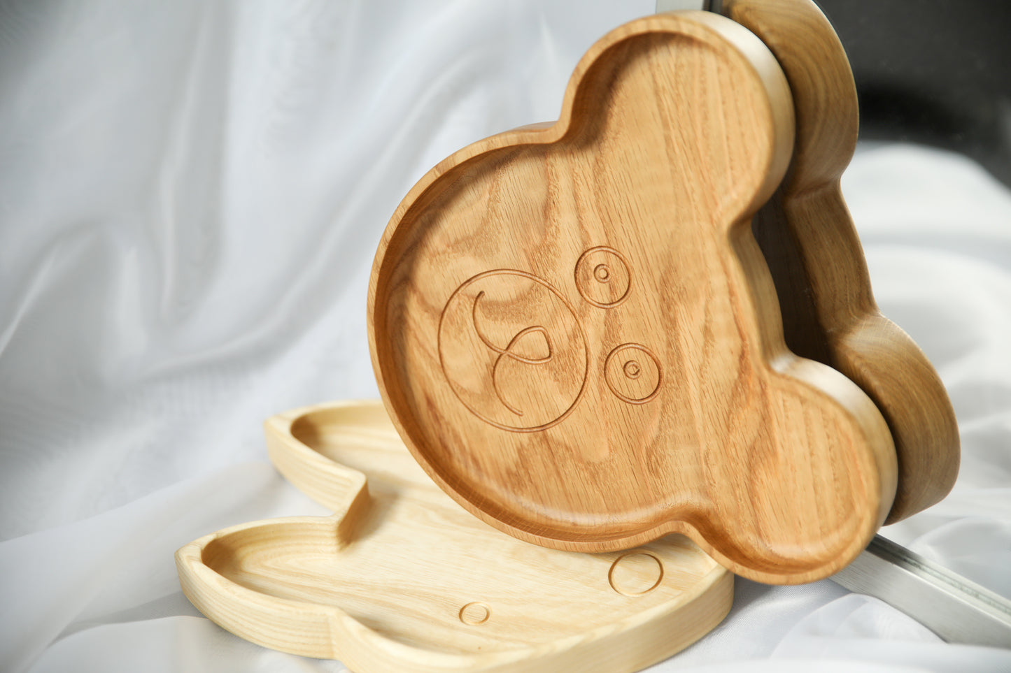 Wooden children's plate "Bear"