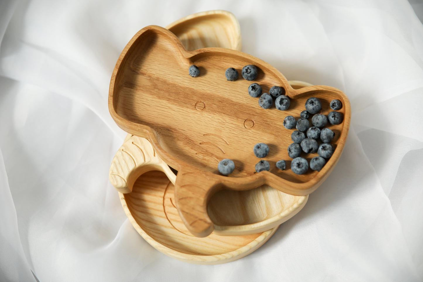 Wooden children's plate "Elephant"