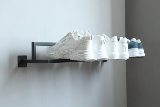 wall mounted shoe storage