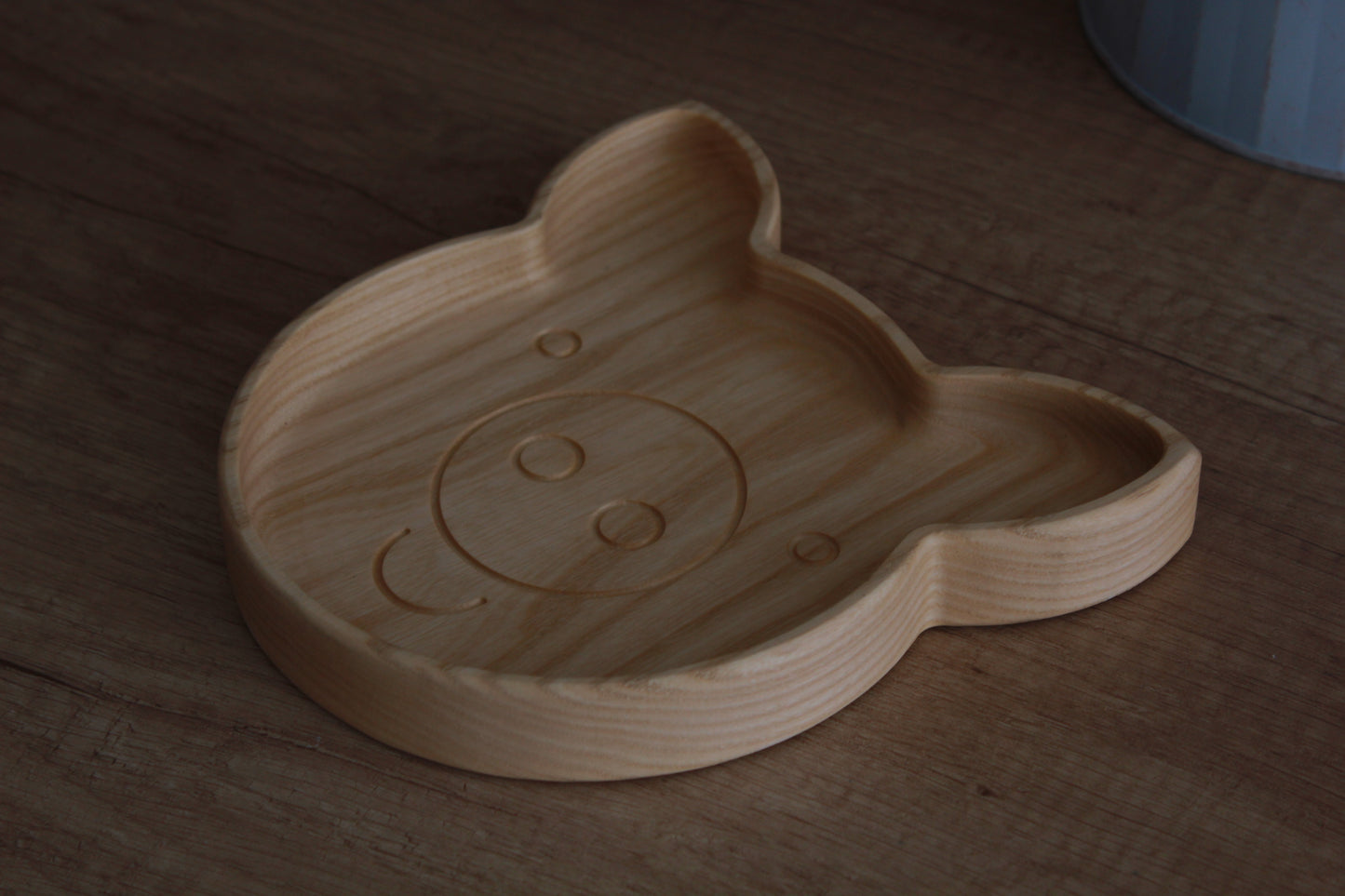 Wooden children's plate "Piggy"