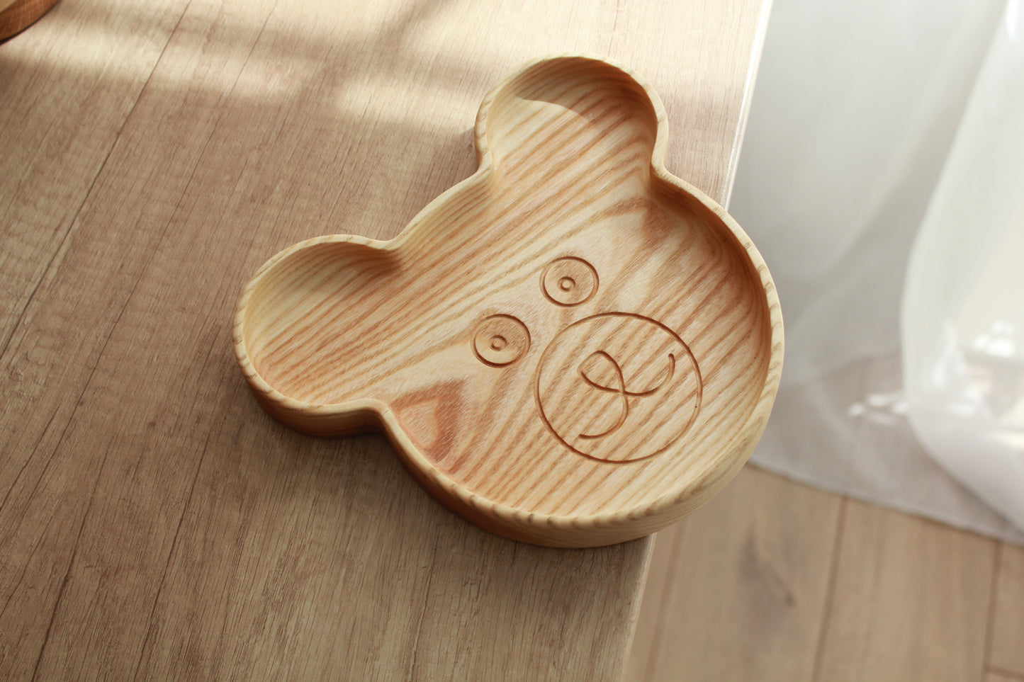 Wooden children's plate "Bear"