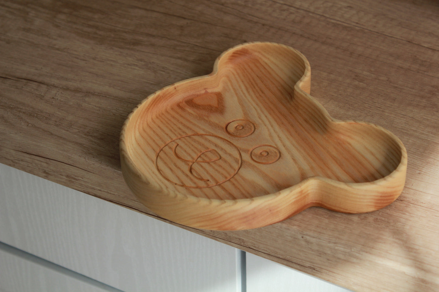 Wooden children's plate "Bear"