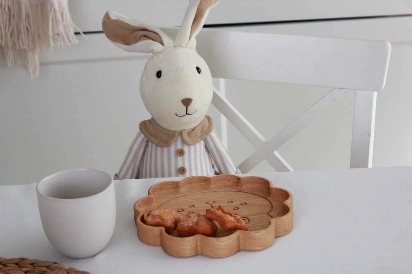 Wooden children's plate "Lion"