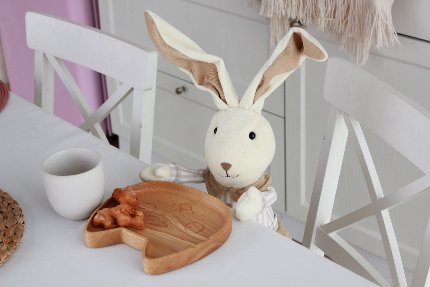 Wooden children's plate "Cat"