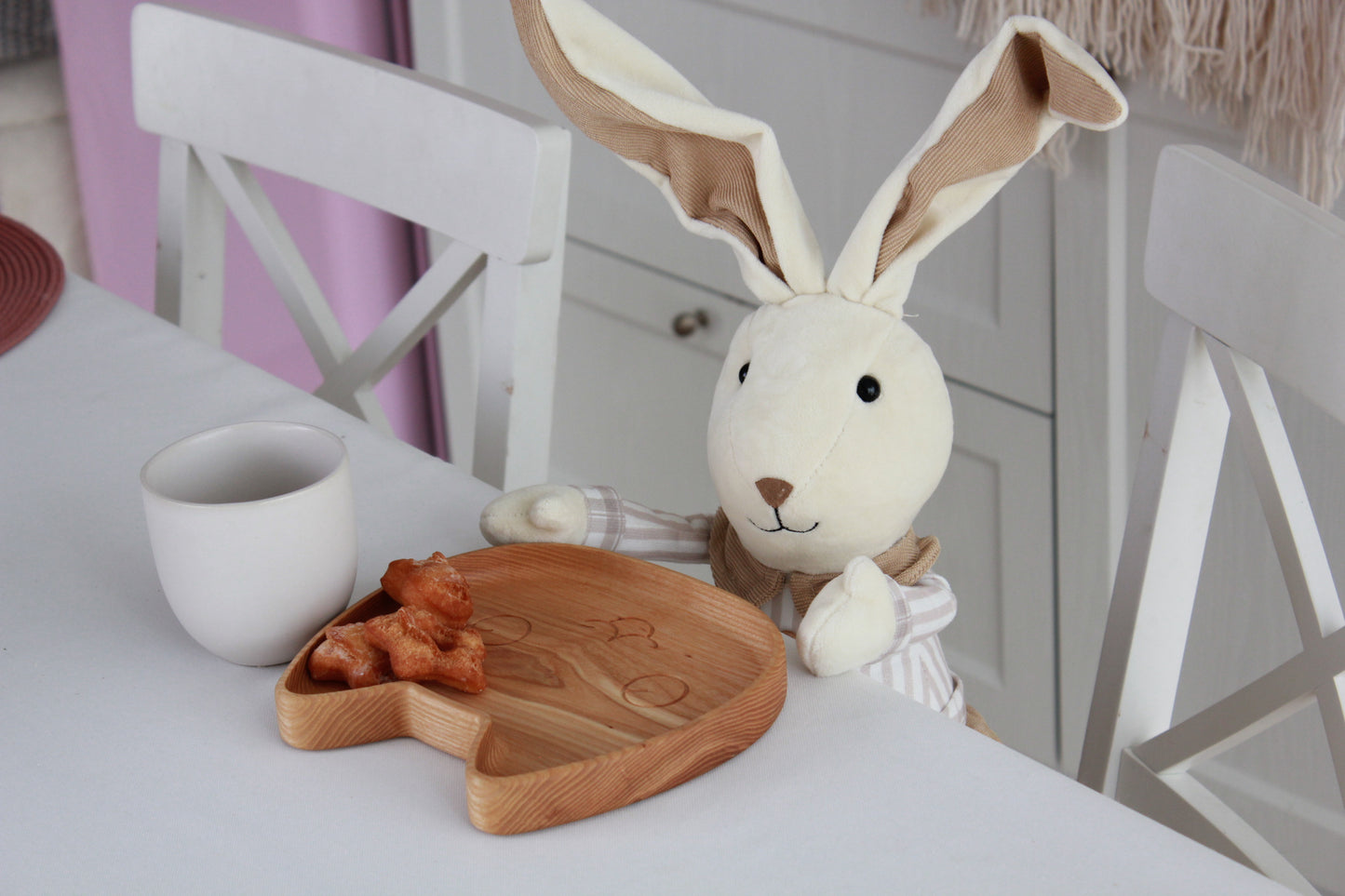 Wooden children's plate "Cat"