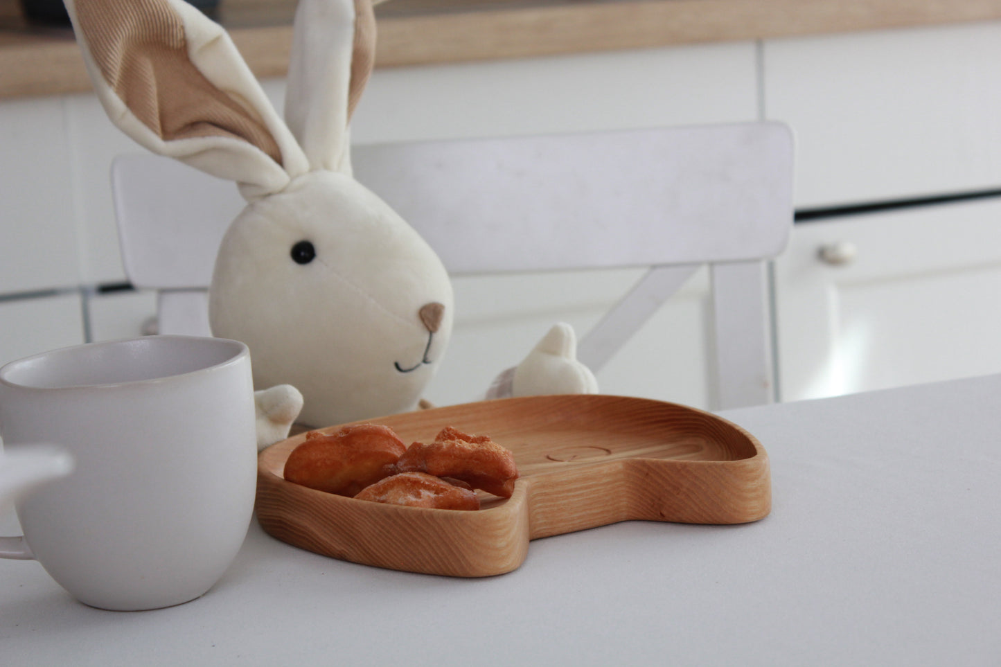 Wooden children's plate "Cat"