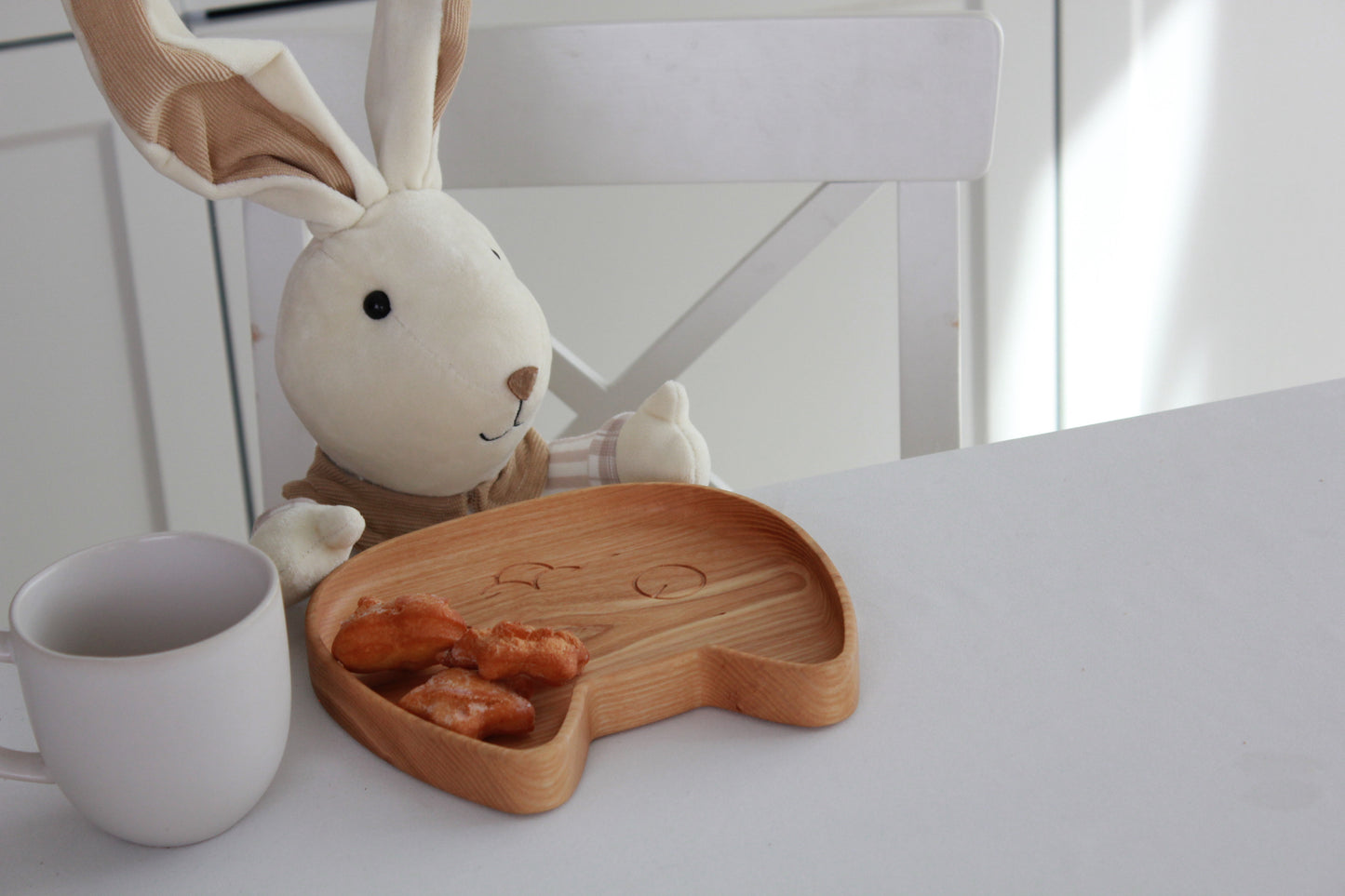 Wooden children's plate "Cat"