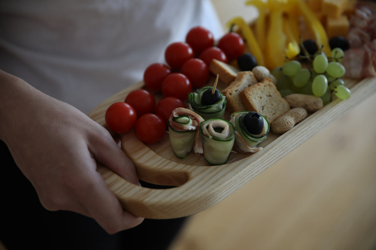 Cutting board 40x15x2 cm - "Bed"