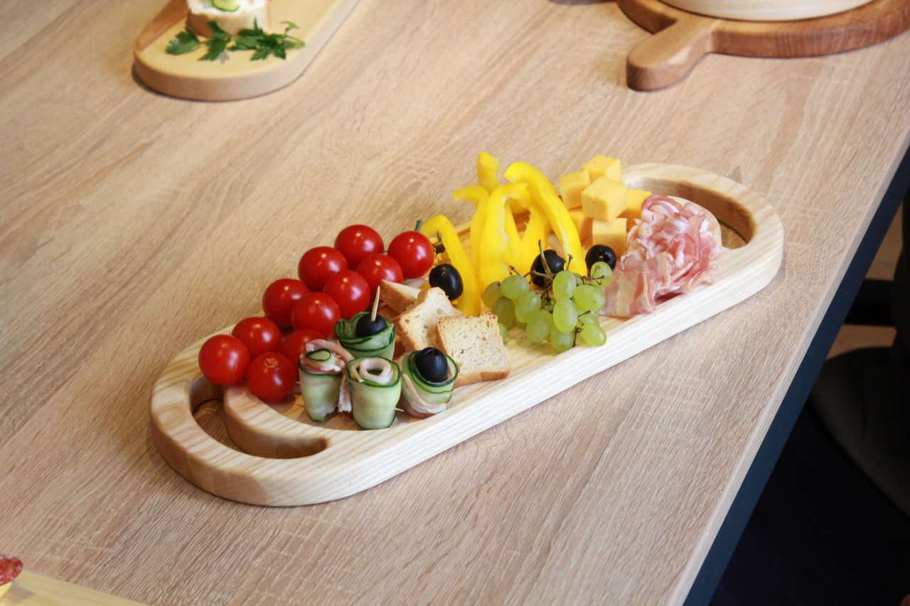 Cutting board 40x15x2 cm - "Bed"