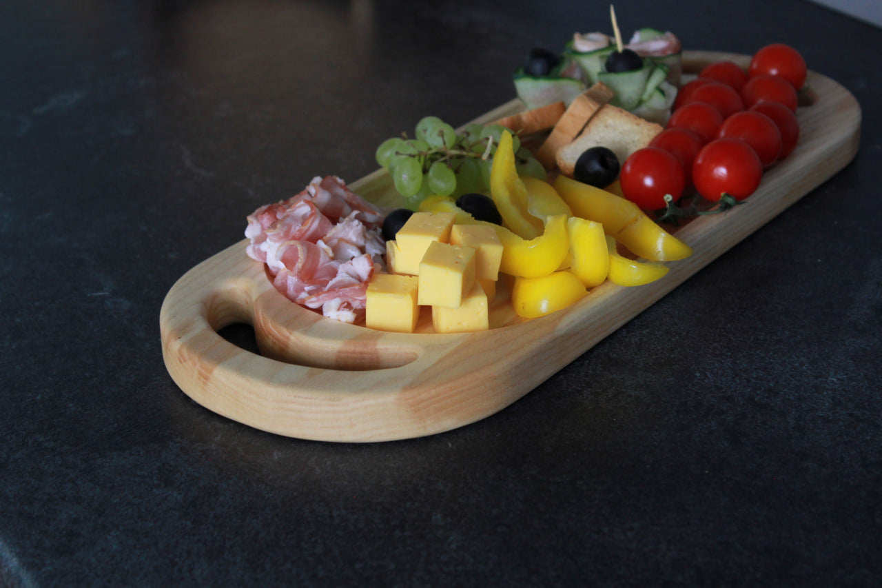 Cutting board 40x15x2 cm - "Bed"