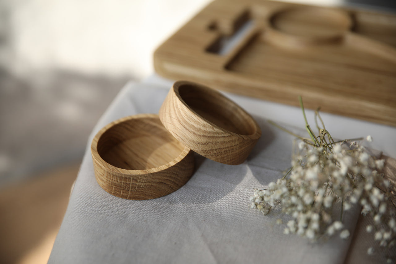 Portable wooden table Balance