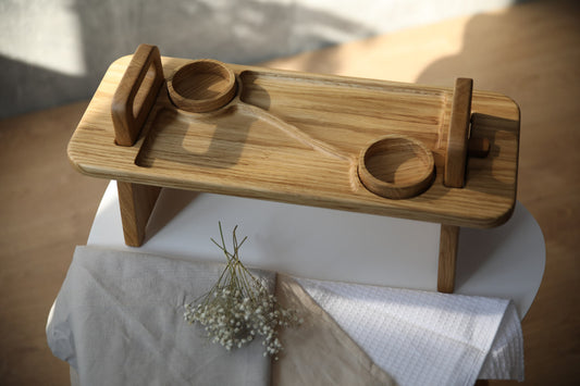 Portable wooden table Balance