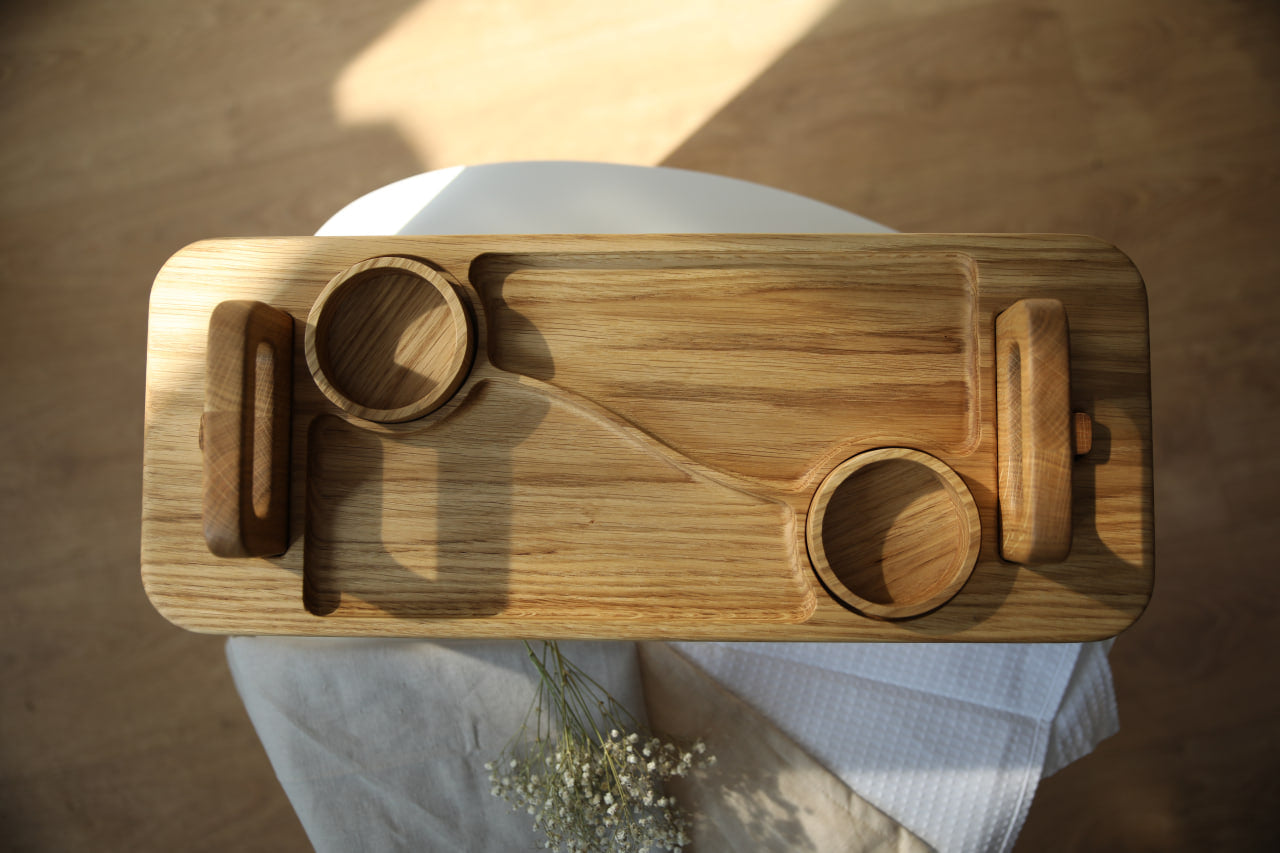 Portable wooden table Balance