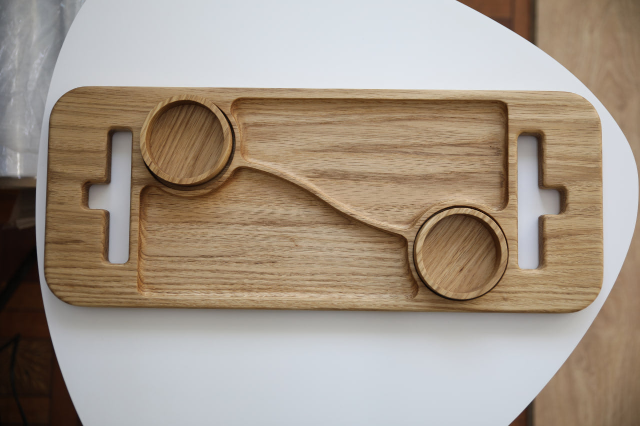 Portable wooden table Balance