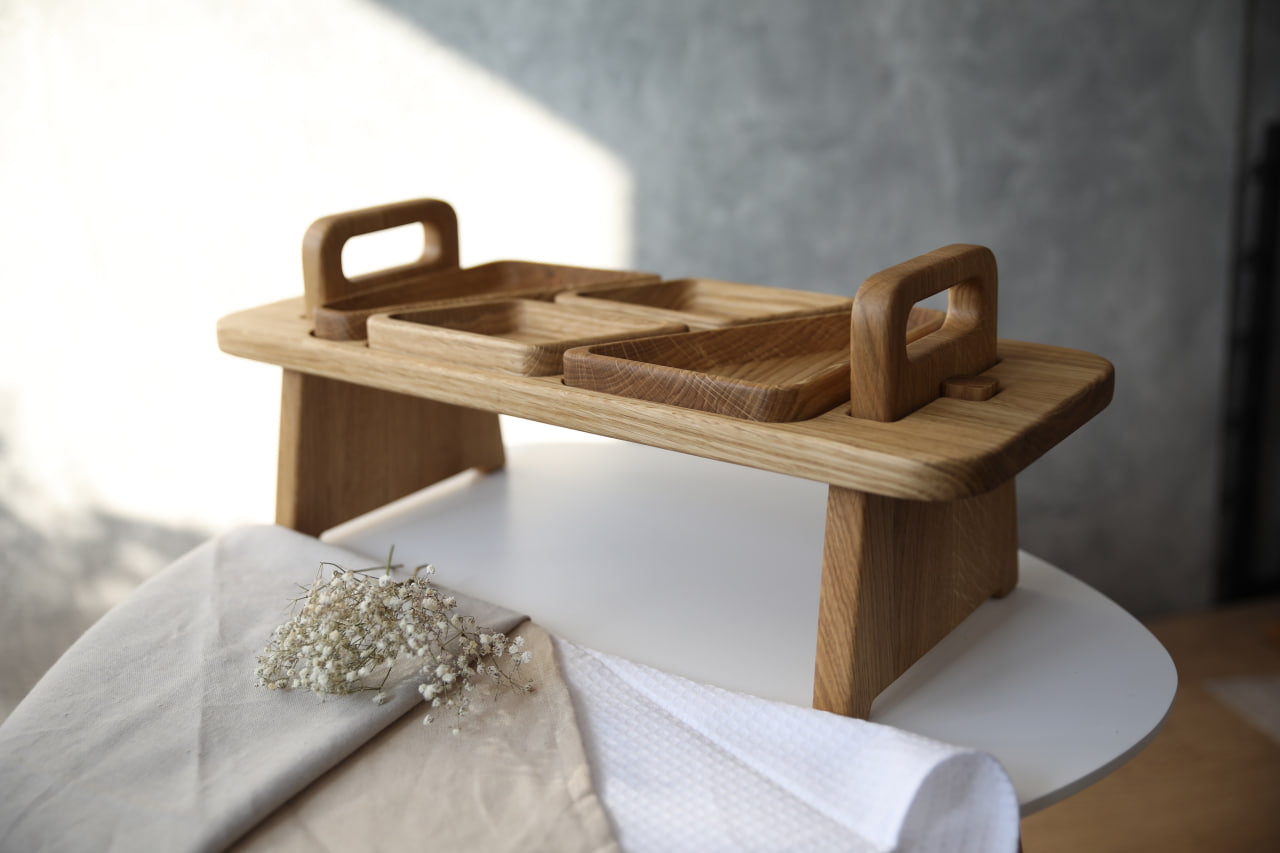 Portable wooden table Luxury