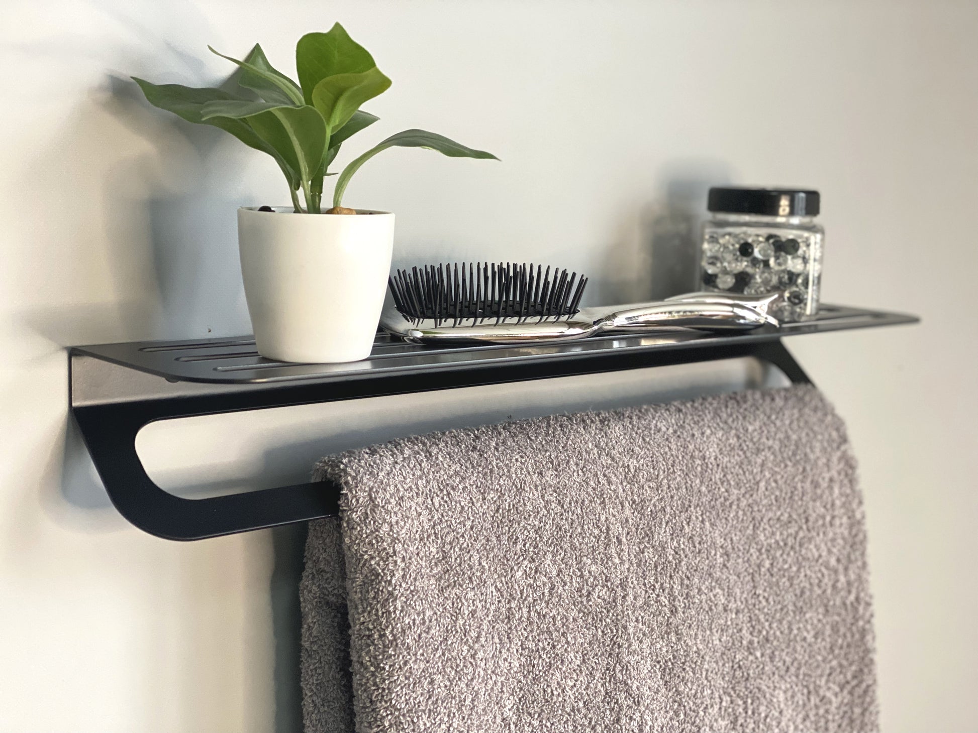 bathroom storage shelf