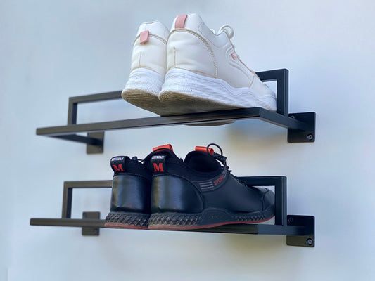 wall mounted shoe rack