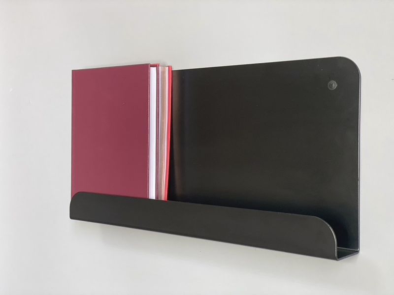 Декоративна полиця "Bookshelf" 30 см, 30х20х5 см, чорний (ML-23.1) ML-23 фото