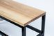 Полка для взуття з деревом "Loft" 40 cm, 40х20х36 см, метал: коричневий, дерево: натуральний ясен (ML-5.1) ML-5 фото 5